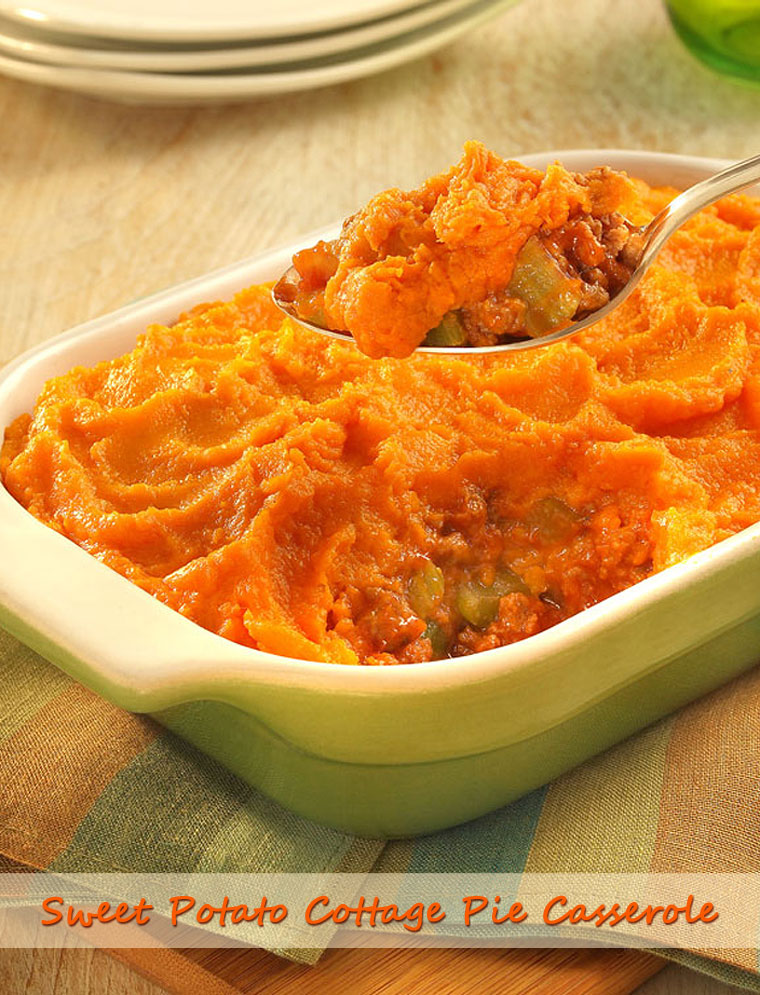 Sweet Potato Cottage Pie Casserole | This Mama Cooks! On a Diet™