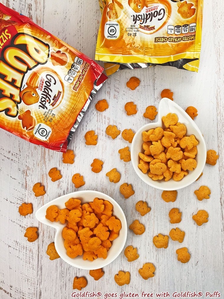 Goldfish® goes gluten free with Goldfish® Puffs This Mama Cooks! On a