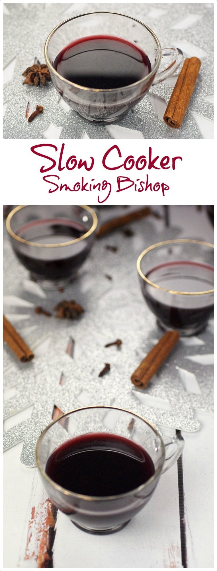 Slow Cooker Smoking Bishop | This Mama Cooks! On a Diet™