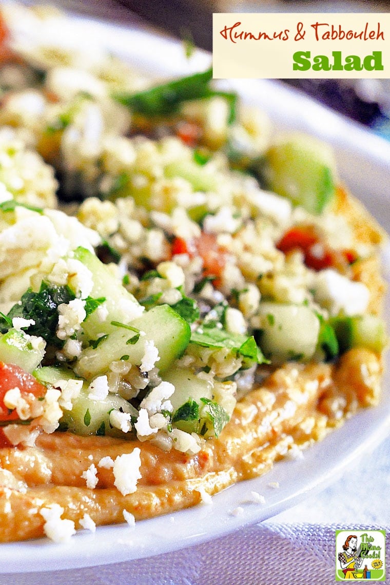 Hummus & Tabbouleh Salad Recipe