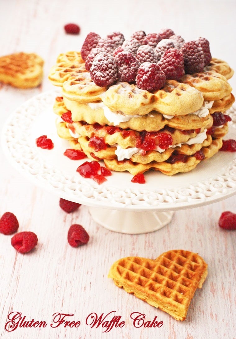 Gluten Free Waffle Cake  This Mama Cooks! On a Diet™