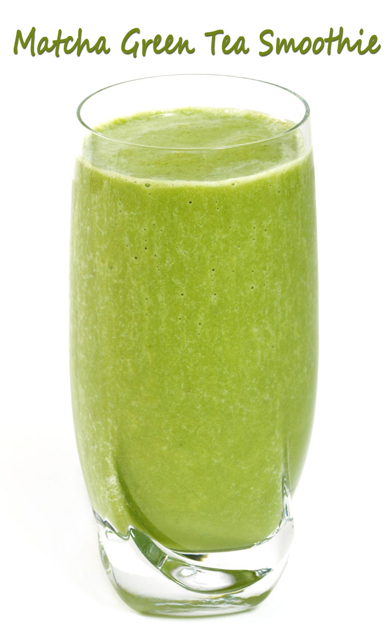 Matcha Green Tea Smoothie | This Mama Cooks! On a Diet™