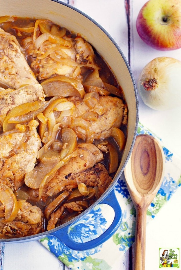 One Pot Chicken Recipes: Chicken Normandy à la Marie-Celine | This Mama