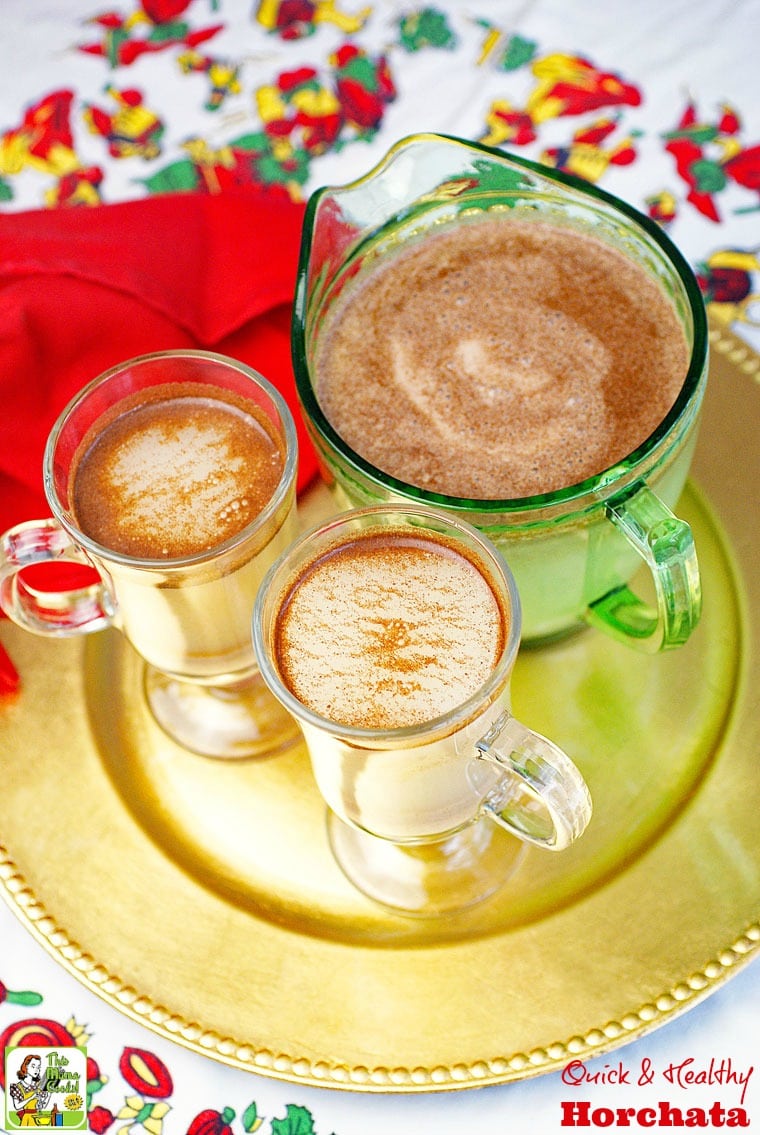 How to make mexican horchata fast