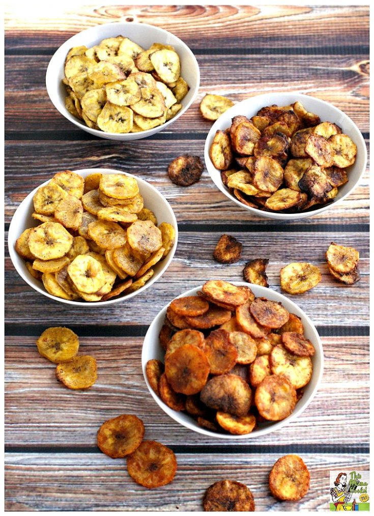 Baked Plantain Chips Recipe This Mama Cooks On A Diet