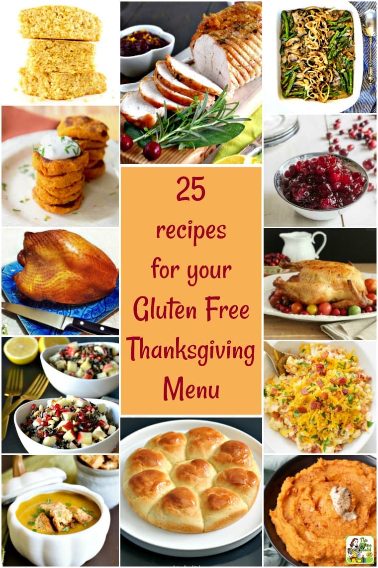 25 recipes for your Gluten Free Thanksgiving Menu | This Mama Cooks! On ...