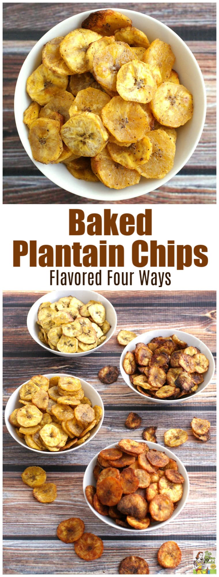 Baked Plantain Chips Recipe This Mama Cooks On A Diet